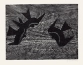 91. Holzschnitt auf Japan, signiert, numeriert, Lammek H 251, 235 x 310 mm, 1955/’56 <br><br><center><b><a href="https://www.nierendorf.com/deutsch/kontakt.htm" target="_blank">Kontaktformular</a></b></center>