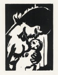 100. Original-Holzschnitt, Schiefler/Mosel 142, 211 x 153 mm, 1917<br><br><center><b><a href="https://www.nierendorf.com/deutsch/kontakt.htm" target="_blank">Kontaktformular</a></b></center>