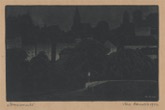 36. Farblithographie, signiert, datiert „1902“,
Ammann 3, 178 x 284 mm, 1902