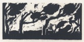 101. Original-Holzschnitt, Schiefler/Mosel H 46, 49 x 105 mm, 1910 <br><br><center><b><a href="https://www.nierendorf.com/deutsch/kontakt.htm" target="_blank">Kontaktformular</a></b></center>