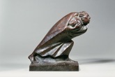 29. Bronze, signiert, Gußstempel H. Noack, Berlin, Laur 294, Höhe 355 mm 1920