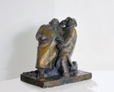 31. Bronze, signiert, Gußstempel H. Noack, Berlin, Laur 194, Höhe 470 mm 1912