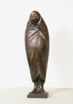 37. Bronze, signiert, Gußstempel H. Noack, Berlin, Laur 372, Höhe 420 mm 1924