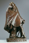 67. Bronze, signiert, Gußstempel H. Noack, Berlin, Laur 567, Höhe 549 mm 1934