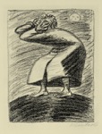 86. Lithographie, signiert, Laur 83, 355 x 280 mm 1924
