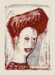 41. Farblithographie, signiert, datiert, numeriert, bezeichnet, Karsch 138, 455 x 330 mm 1948