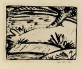 40. Lithographie, signiert, Karsch 97, 292 x 382 mm um 1920<br><br>Gem Werkverzeichnis von Florian Karsch umfate die Auflage nur 15 Exemplare.